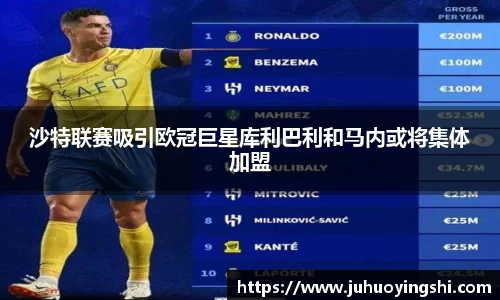 沙特联赛吸引欧冠巨星库利巴利和马内或将集体加盟